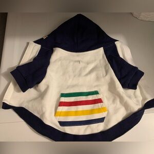 HBC Stripes Dog Hoodie with Pocket